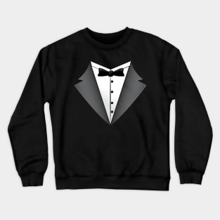 Tuxedo Tee Crewneck Sweatshirt